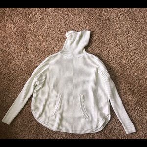 White Michael Kors Turtle Neck Sweater, size Large